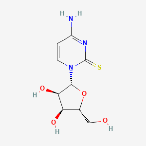 Chemical structure of 2-Thiocytidine