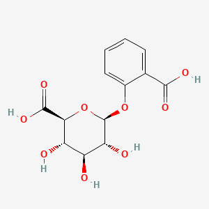 Chemical structure of 1-Salicylate Glucuronide