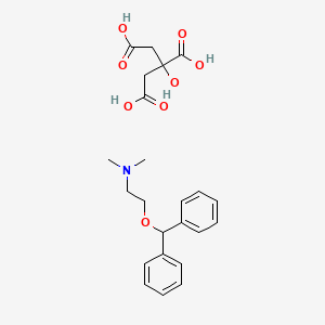 Chemical structure of 4'-hydroxy Atomoxetine Glucuronide (hydrate)