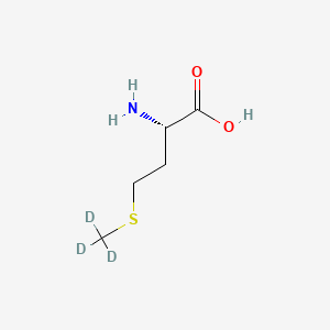 Chemical structure of L-Methionine-d3