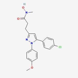 Chemical structure of Tepoxalin
