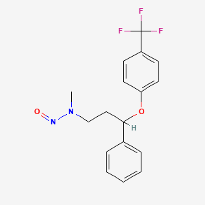 Chemical structure of N-Nitroso Fluoxetine