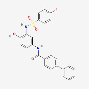 Chemical structure of SN-011