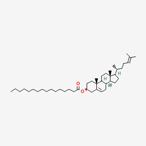 Chemical structure of Desmosteryl Palmitate