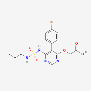 Chemical structure of ACT-373898