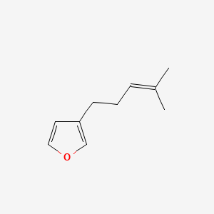 Chemical structure of Perillene