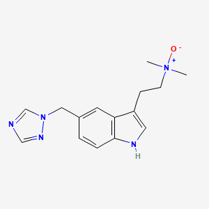 Chemical structure of Rizatriptan N-oxide