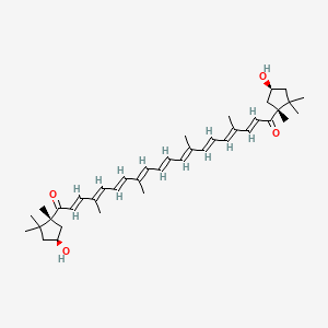 Chemical structure of Capsorubin
