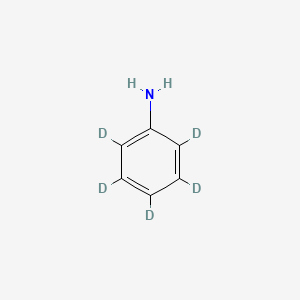 Chemical structure of Aniline-d5