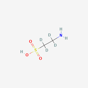 Chemical structure of Taurine-d4