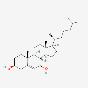 Chemical structure of 7α-hydroxy Cholesterol