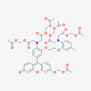 Chemical structure of Fluo-2 AM