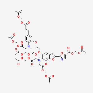 Chemical structure of Fura-2 Leakage Resistant AM