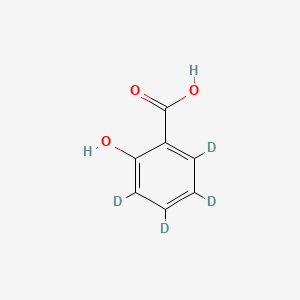 Chemical structure of Salicylic Acid-d4