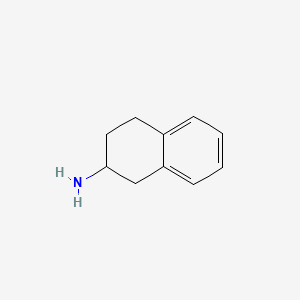 Chemical structure of 2-Aminotetralin