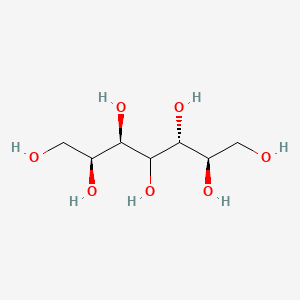 Chemical structure of Perseitol