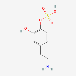Chemical structure of Dopamine 4-O-Sulfate