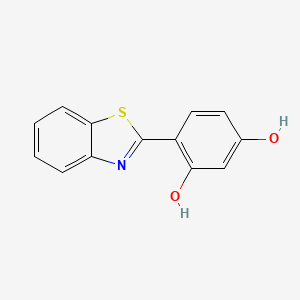 Chemical structure of MHY553