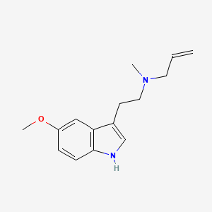 Chemical structure of 5-methoxy MALT