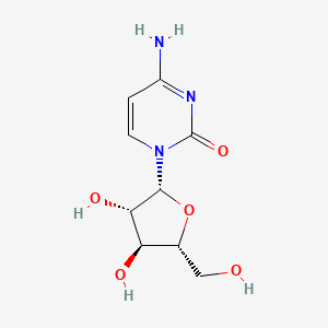 Chemical structure of Cytidine-d2