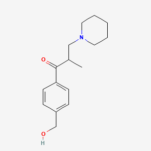Chemical structure of Hydroxymethyl Tolperisone Hydrochloride