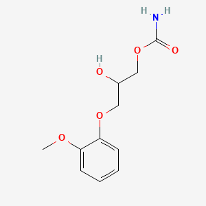 Chemical structure of 7-Methylguanosine-d3