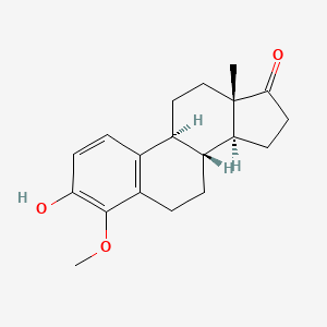 Chemical structure of 4-Methoxyestrone