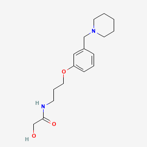 Chemical structure of Roxatidine