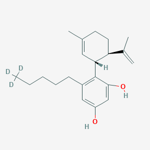Chemical structure of Abnormal Cannabidiol-d3