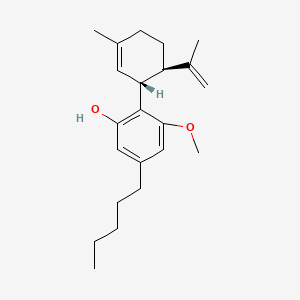 Chemical structure of Cannabidiol monomethyl ether
