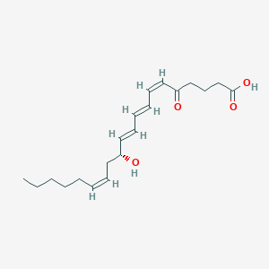 Chemical structure of 5-oxo Leukotriene B4