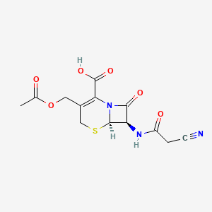 Chemical structure of Cefacetrile