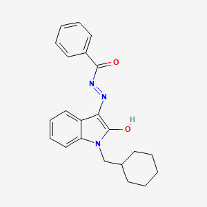 Chemical structure of BZO-CHMOXIZID