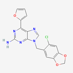 Chemical structure of α-hydroxy Clonazolam
