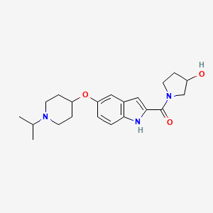 Chemical structure of EDMB-4en-PINACA