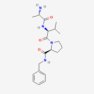Chemical structure of ADB-HEXINACA N-(6-hydroxyhexyl) metabolite