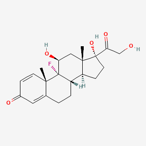 Chemical structure of Isoflupredone