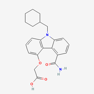 Chemical structure of LY433771