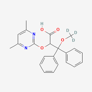 Chemical structure of Ambrisentan-d3