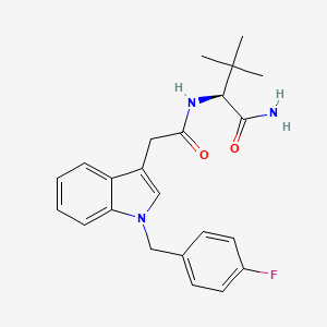 Chemical structure of ADB-FUBIATA