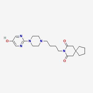 Chemical structure of 5-hydroxy Buspirone