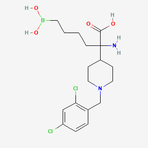 Chemical structure of CB-1158