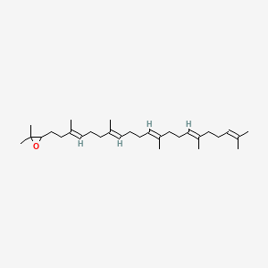 Chemical structure of 2,3-Oxidosqualene
