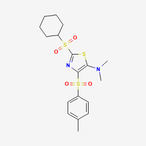 Chemical structure of M04