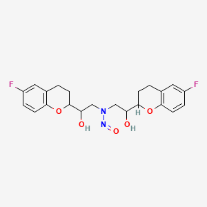 Chemical structure of N-Nitroso Nebivolol