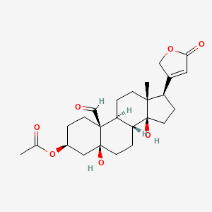 Chemical structure of 6β-hydroxy Budesonide