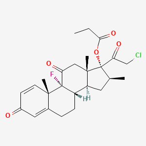 Chemical structure of Clobetasone Propionate