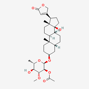 Chemical structure of Cerberin