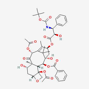 Chemical structure of Docetaxal
