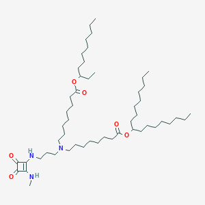 Chemical structure of Lipid 29